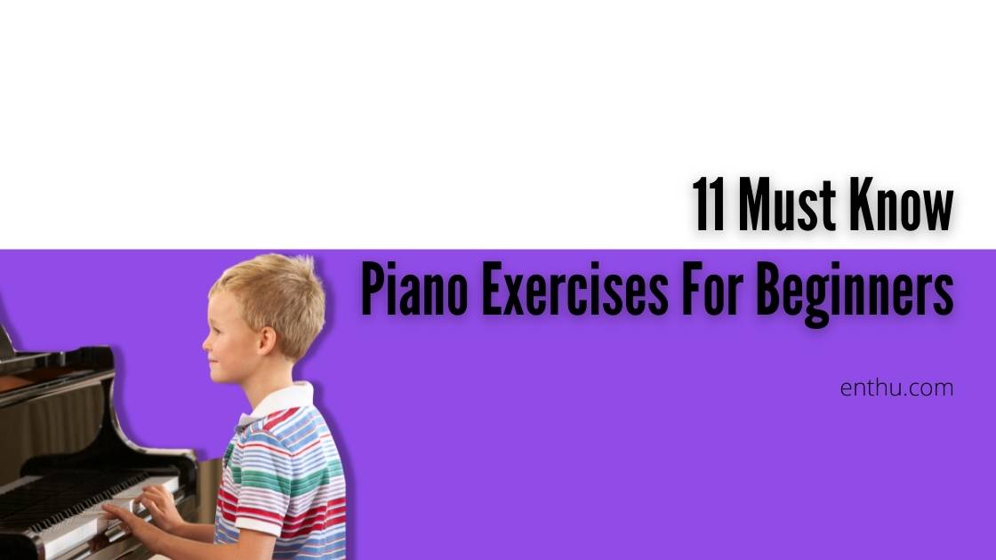 piano exercises for beginners