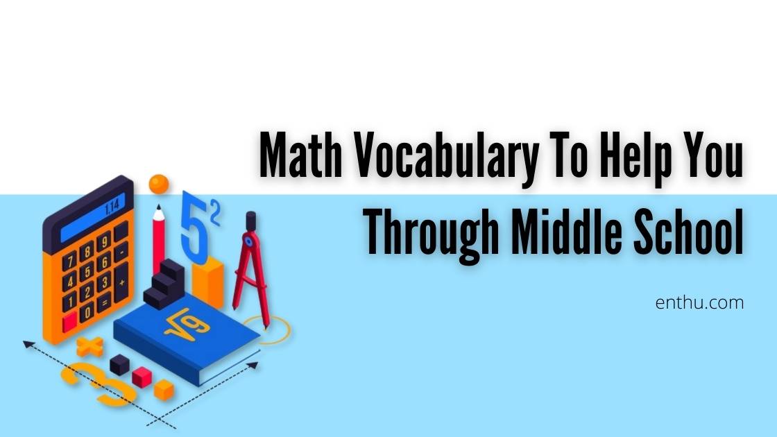 math vocabulary for middle school
