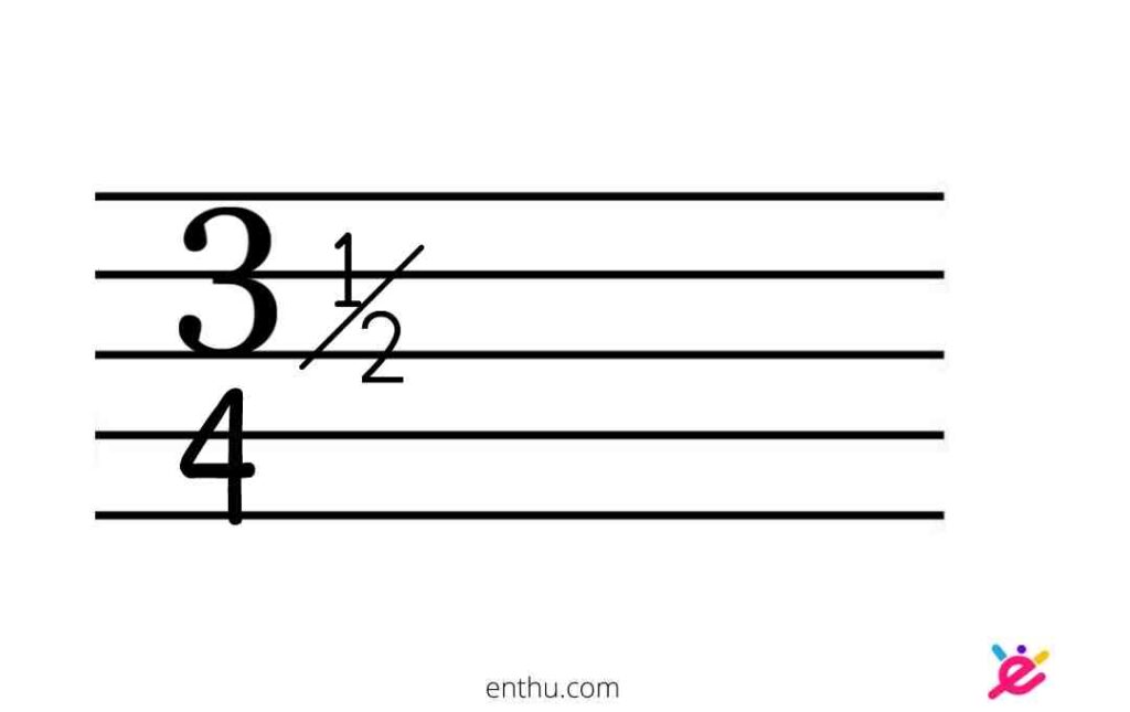 fractional time signature