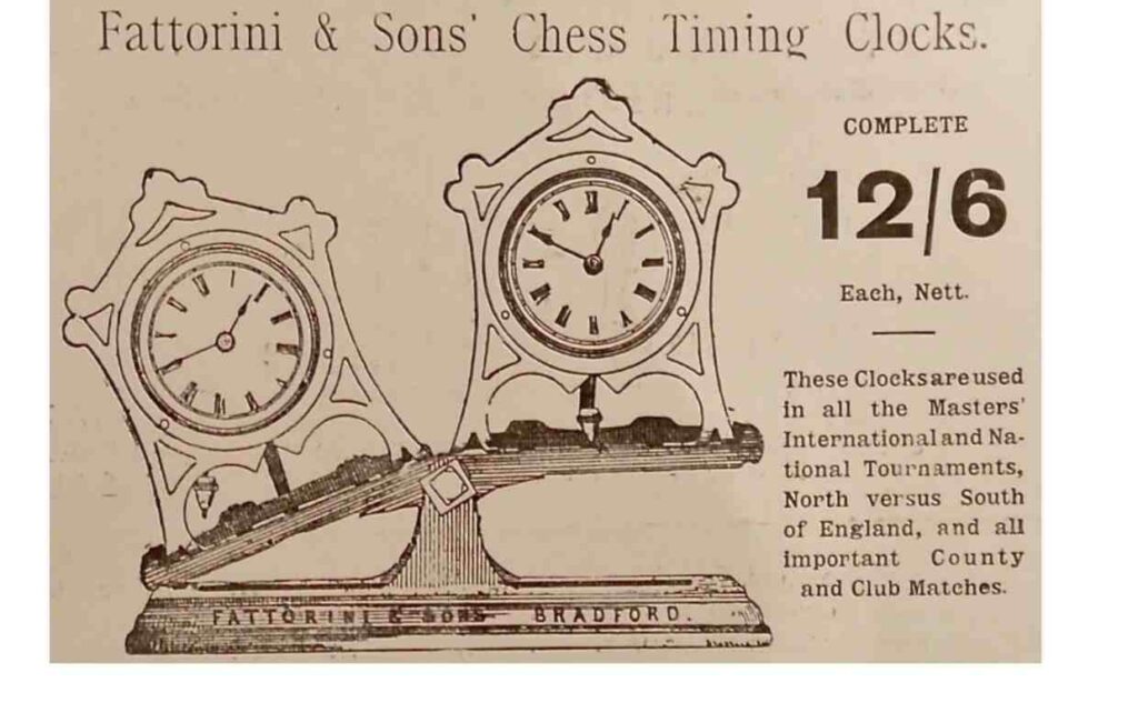 chess clock history