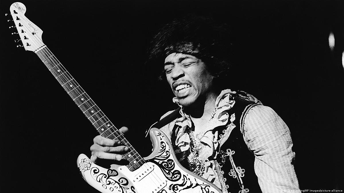 Jimi Hendrix - most influential guitarist