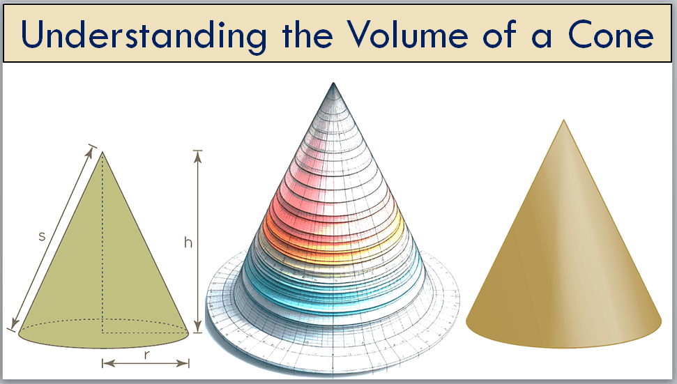 Understanding the Volume of a Cone
